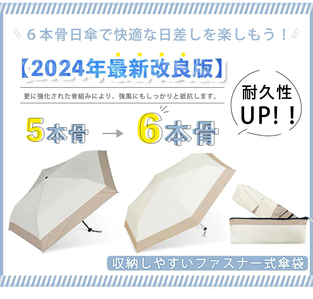 在庫限りの特価！＼2025大人気新色チェリー×ダークネイビー 1本 カラー／ 超軽量 UVカット99.9% 日傘 折りたたみ傘 撥水 完全遮光 晴雨兼用 超コンパクトサイズ 完全遮光 遮熱 紫外線遮断 日焼け防止 耐風撥水 梅雨対策 携帯便利 メンズ レディース 軽量 大きめ おりたたみ傘 晴雨兼用傘 頑丈 大きい 軽い  男女兼用 傘