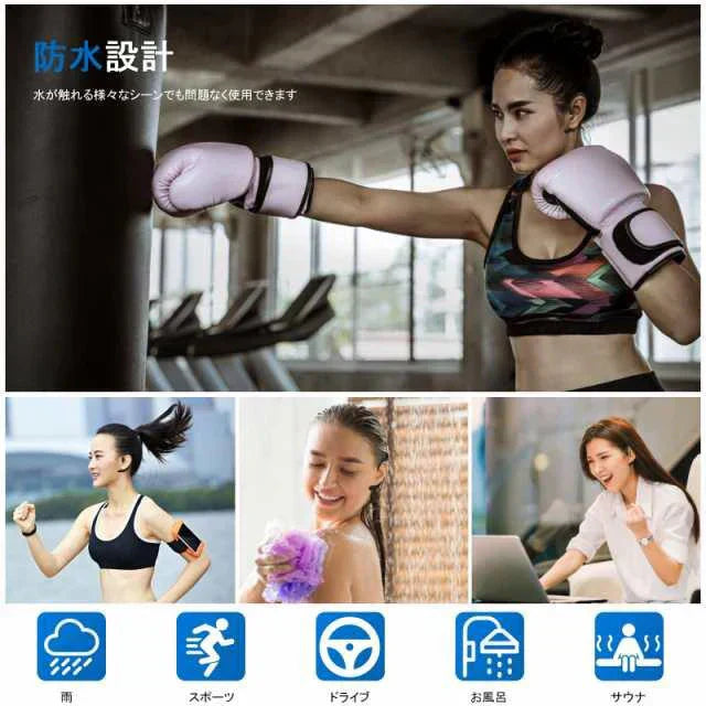 当日発送 レッド 耳掛け式 イヤホン Bluetooth 片耳 ブルートゥース 超軽量 IPX7防水 ノイズキャンセリング 自動ペアリング マイク内蔵 ハンズフリー通話 w241D(シルバー)