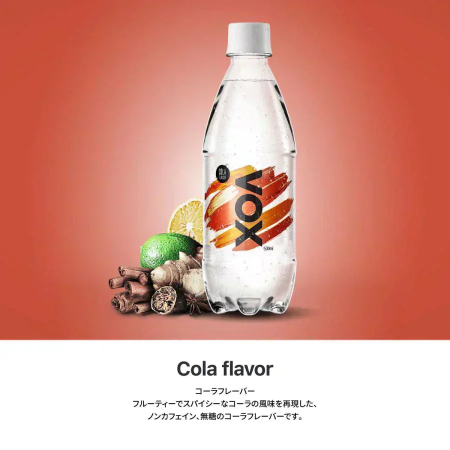 【1本あたり42円】VOX(ヴォックス) 強炭酸水 ミントフレーバー 無糖 500ml ×24本【ご新規さん限定商品】