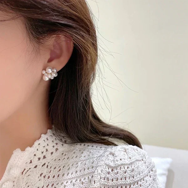 ピアス レディース アレルギー対応 パール 大ぶり おしゃれ 大きい 韓国 金 メッキ キラキラ 結婚式 小ぶり シンプル 大きめ 大きい 上品 かわいい