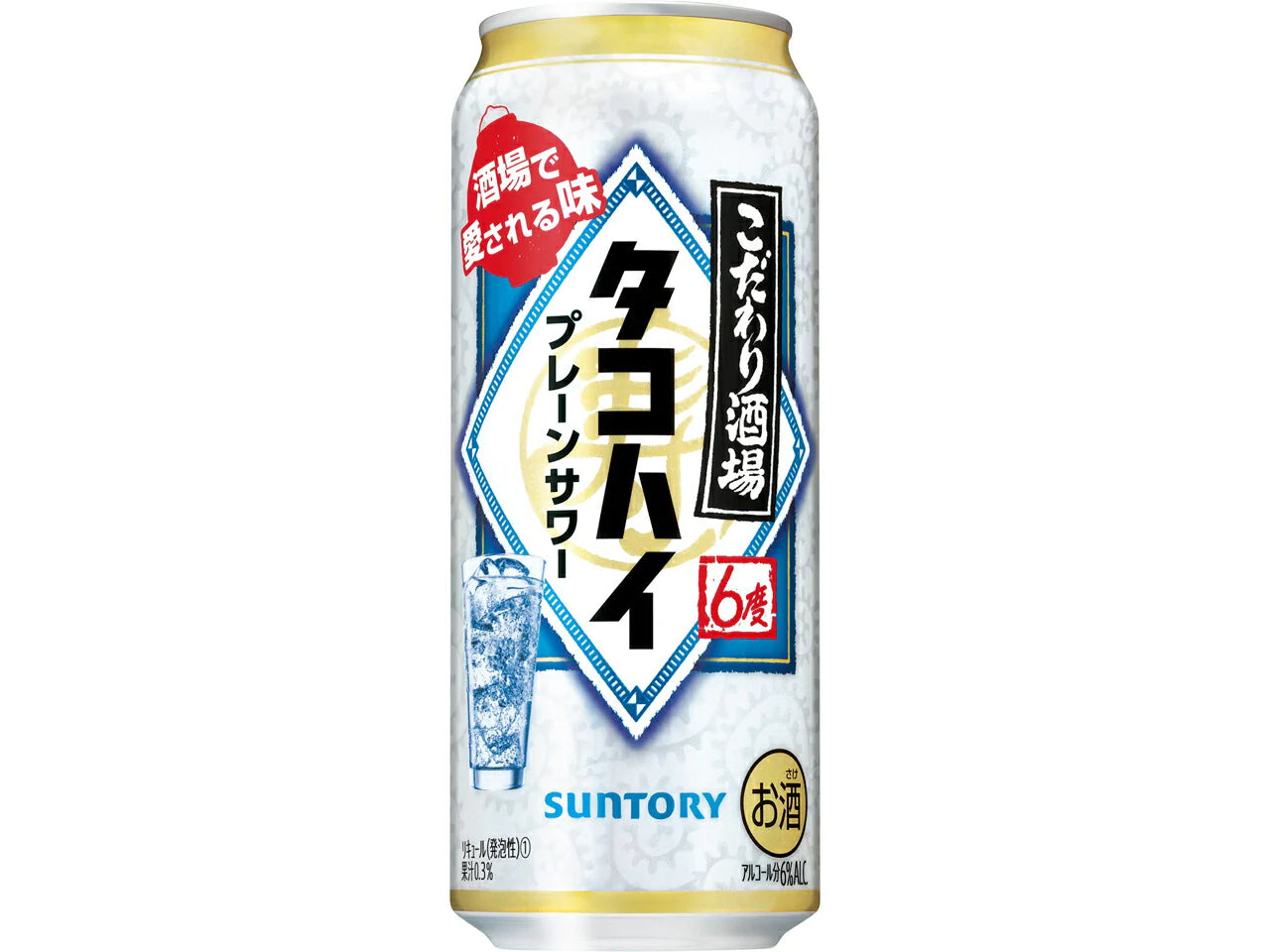 【送料無料】サントリー こだわり酒場のタコハイ 6％ 500ml×2ケース/48本 【本州(一部地域を除く)は送料無料】