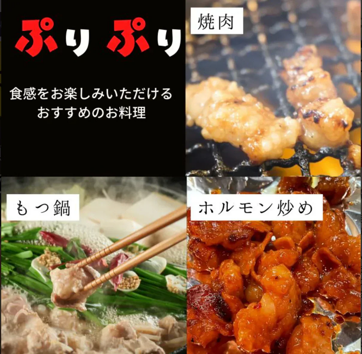 A4・A5ランク黒毛和牛すじ＆国産牛ホルモンセット　1.1kg