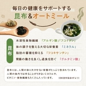 お試しサイズ とろりんスープ昆布と海藻 オートミールプラス［約20杯分］120g×1袋 プレーン
