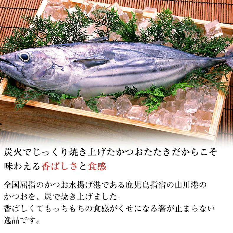 天然カツオのたたき 1.2kg 炭焼き 太平洋産