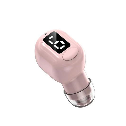 即納 Miniワイヤレスイヤホン Bluetooth イヤホン Bluetooth5.3 ブルートゥース イヤホン 自動ペアリング タッチ調整 s026D(ピンク)