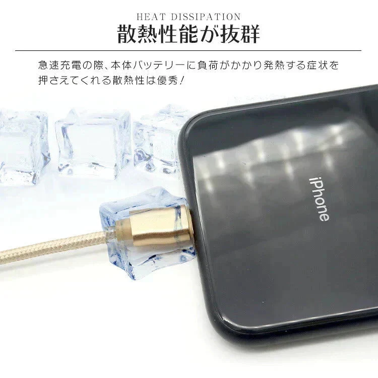 【3本セット】【1.5m】【ネイビー】iPhone 充電 ケーブル 断線しにくい 急速充電 2m 1.5m 1m 50cm 25cm データ 充電器 Lightningケーブル ライトニングケーブル スマホ アイフォン usb iPad iPhone 13 12 SE3 SE2 11 XS MAX X XR Pro Max mini