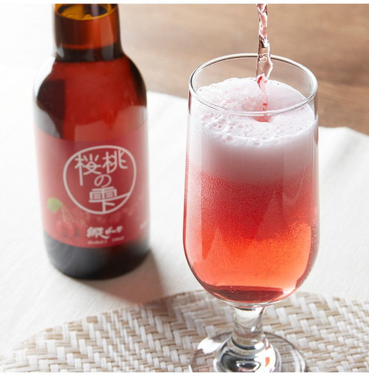 赤いビール 桜桃の雫 330ml ラッピング済みギフト(代引不可)【送料無料】
