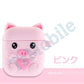airpods1/2 ピンク ピッグキャラクター 可愛い豚 エアーポッズ カバー シリコンエアポッツ 1/2 ケース かわいい キズ防止 耐衝撃 保護 紛失防止 4色カラビナ付き