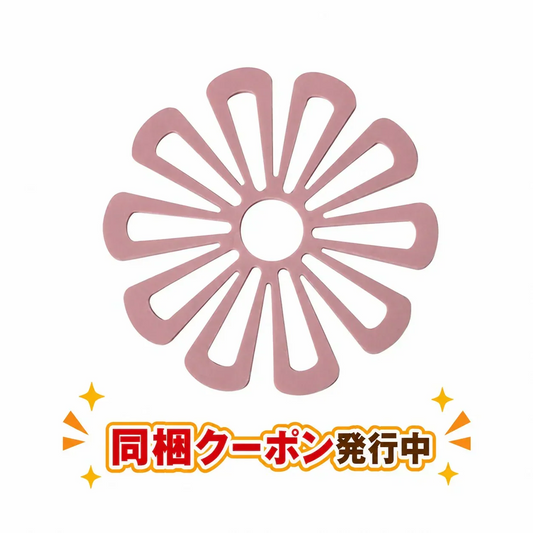 ［予約販売 8月中旬～下旬順次発送］(ラストレッド) 鍋敷き おしゃれ 北欧 シリコン なべしき 耐熱 花 フラワー コースター 鍋敷 ホワイト ピンク 黒