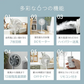 グレー 【1年保証】 DC扇風機 リモコン付き おしゃれ 送料無料 リビング扇風機 リビングファン DCファン DCモーター パワフル 強力 自動首振り 風量調節 高さ調整 自動OFFタイマー 液晶パネル 静音 省エネ AND・DECO アンドデコ