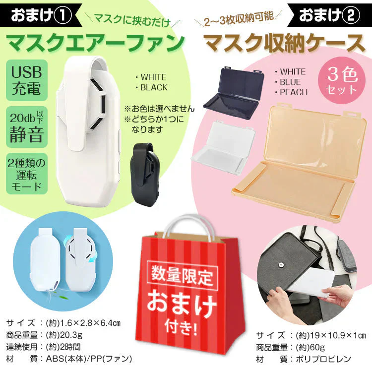 【送料無料】マスク160枚以上おまけ付き 女性用ふつう（M）サイズ 花粉 新品 福袋 立体 3D 未開封 訳あり 立体マスク カラーマスク 企業 家族 向け シェア mask150a-m