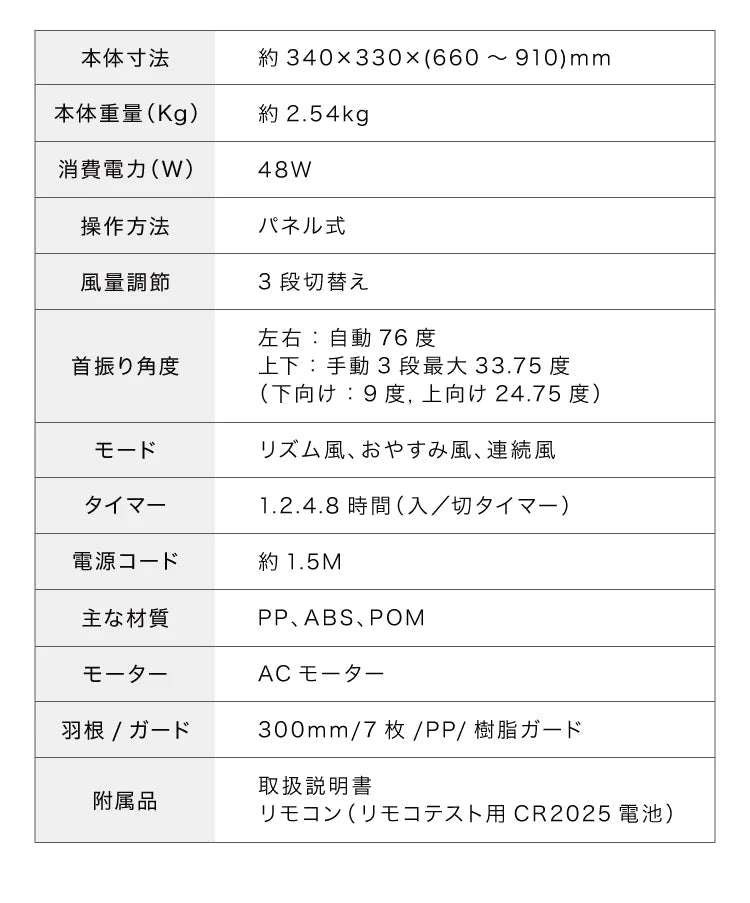 simplus シンプラス リビング扇 30cm リモコン式 SP-30R-01 7枚羽 扇風機 シンプル タイマー リズム風 おやすみ風 首振り 風量3段階 高さ調節 お手入れ簡単 小型 コンパクト 軽量