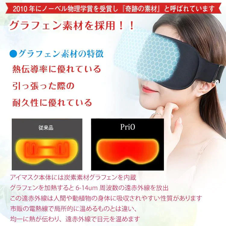 【送料無料】 アイマスク ホット 睡眠 usb 電熱 ヒーター あったか ほっと 防寒 安眠 アイウォーマー 疲労 疲れ 癒し 目元 アイマスク ケア 眼 リフレッシュ ny442