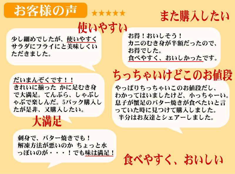 【3人シェア買いでお得】カニ ポーション 【賞味期限が短いため売切り大放出】かに 訳あり 送料無料 紅ズワイガニ/カニ足ポーション20本×2個 （もしくは10本×4個）ボイル済