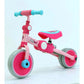 自転車 子供 乗り物 1-6歳 サイクルピープル バランスバイク キッズバイク 足けり ギフト 誕生日 プ レゼント ギフト 送料無料 w350C(ピンク)