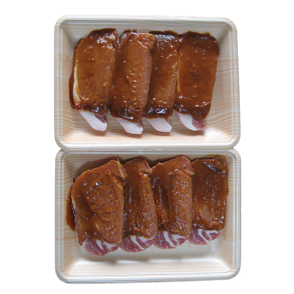 【終売】鹿児島黒豚ロース味噌漬け 100g×8枚