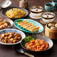 東京 「赤坂四川飯店」監修 本格中華7種セット （乾焼蝦仁、麻婆豆腐、炒飯、杏仁豆腐、八宝菜、焼売、餃子）