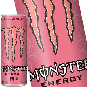 アサヒ モンスター パイプラインパンチ 355ml缶×48本［24本×2箱］［賞味期限：3ヶ月以上］北海道・沖縄・離島は送料無料対象外［送料無料］【3〜4営業日以内に出荷】炭酸飲料 エナジードリンク 栄養ドリンク
