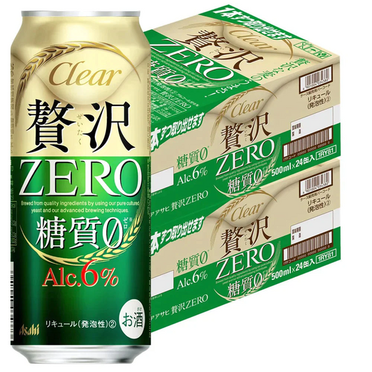 アサヒ クリアアサヒ 贅沢ゼロ 500ml×2ケース/48本