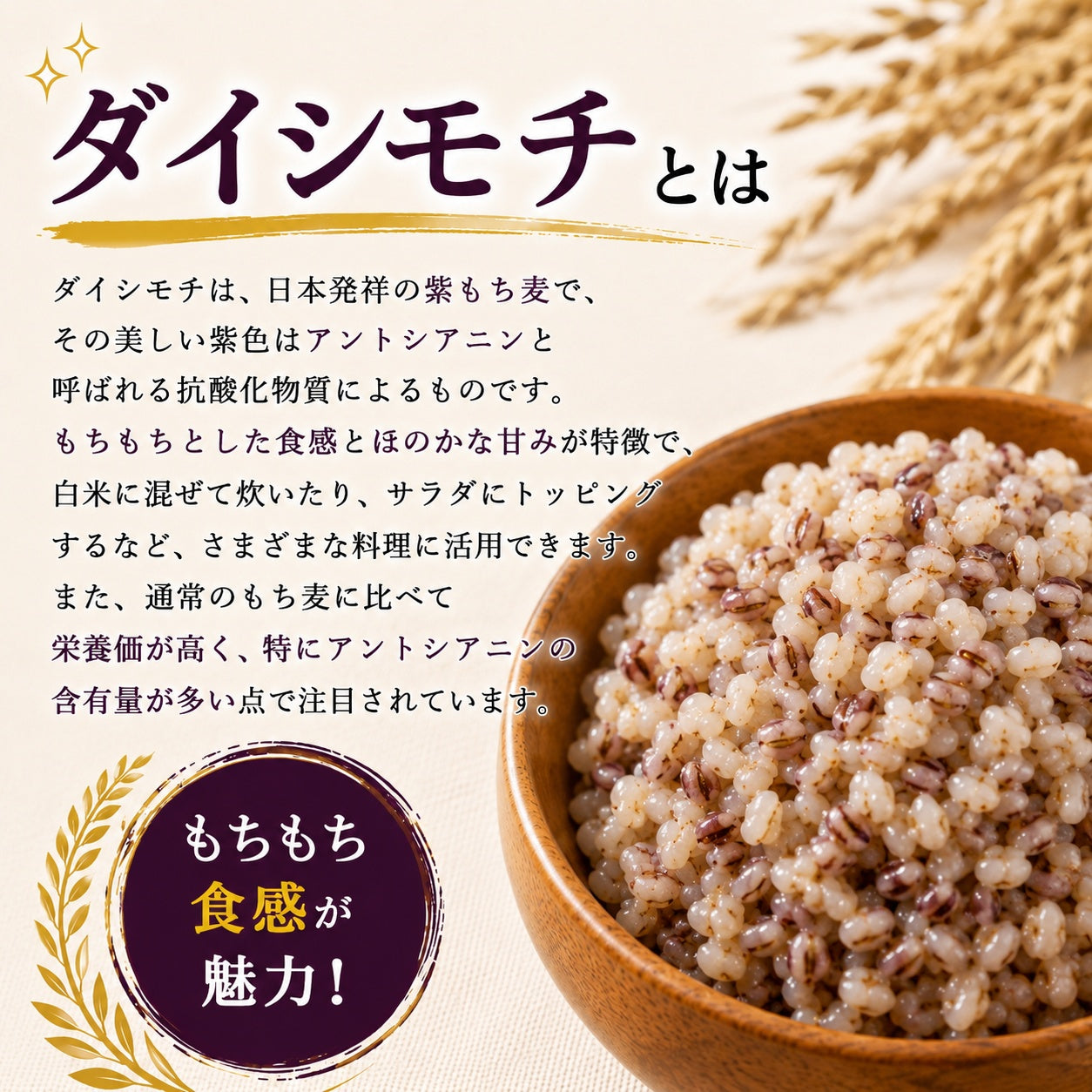 ★もち麦2種食べ比べ（キラリモチ＆ダイシモチ）計10kg　令和8年岡山県産