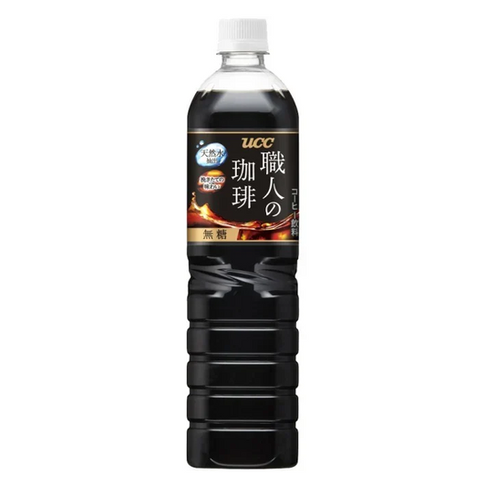 UCC 上島珈琲 職人の珈琲 無糖 900ml×2ケース/24本