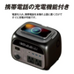 ポータブル電源　本体　1個 345Wh 600W 軽量 小型 蓄電池 家庭用 リン酸鉄 防災 停電 アウトドア キャンプ 農作業 家庭菜園
