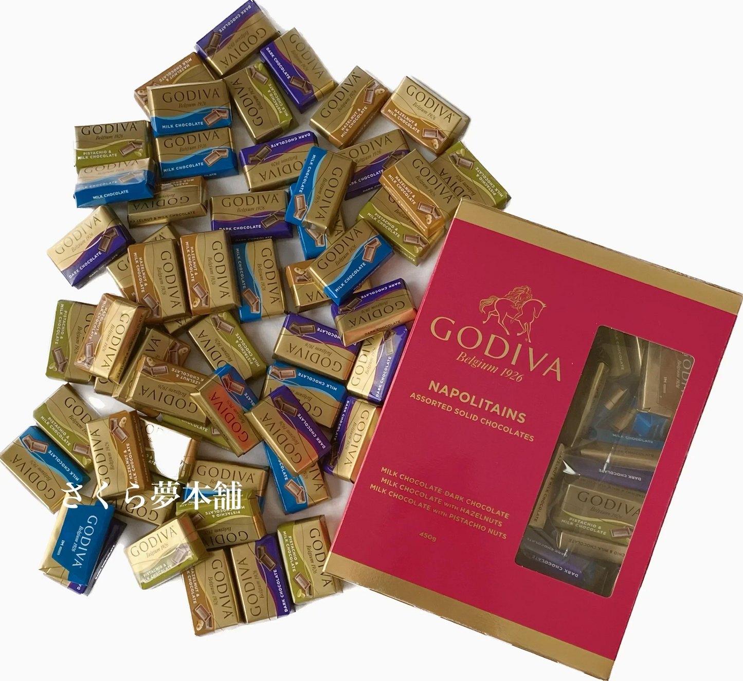 【 GODIVA ナポリタン 450g（約106個） 】チョコレート ゴディバ GODIVA ナポリタン コストコ 大量 プレゼント クリスマス チョコ 常温発送