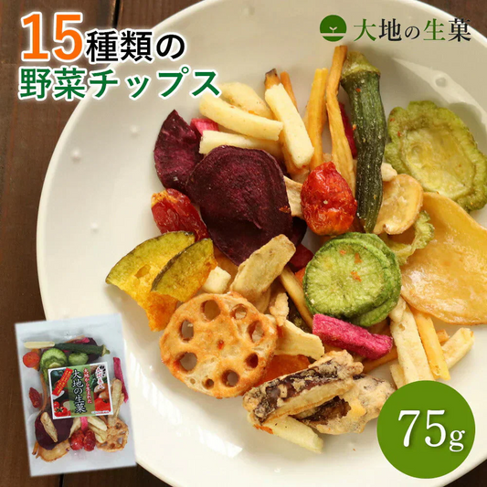 【75g】15種類の野菜チップス