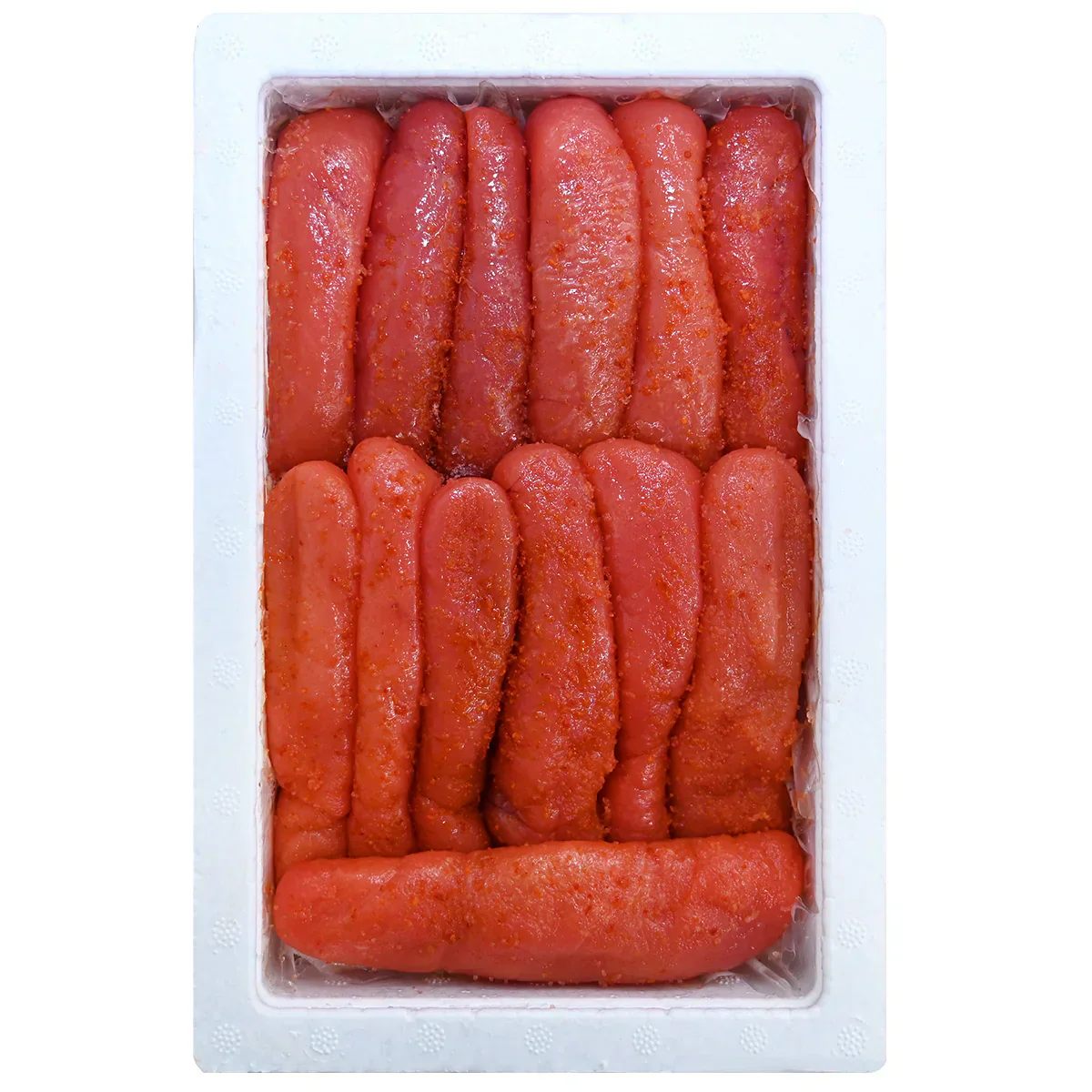 名物博多明太子（有色）一本物　大サイズ 開運パッケージ［贈答品］