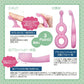 Ci Baby Gummy(ベビーグミー) 3色アソート(イエロー・ピンク・ブルー) 3本セット
