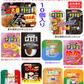 【処分品】【訳あり特価】食べごろサイズが嬉しいしんちゃん VS 若者大好きペヤング焼きそばの大盛り入り処分品 10個セット 関東圏送料無料