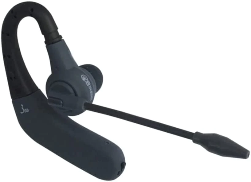 3ee Bluetooth ヘッドセット Call 02 ダークグレー（モノラル 片耳イヤホンタイプ） ノイズキャンセリングマイク