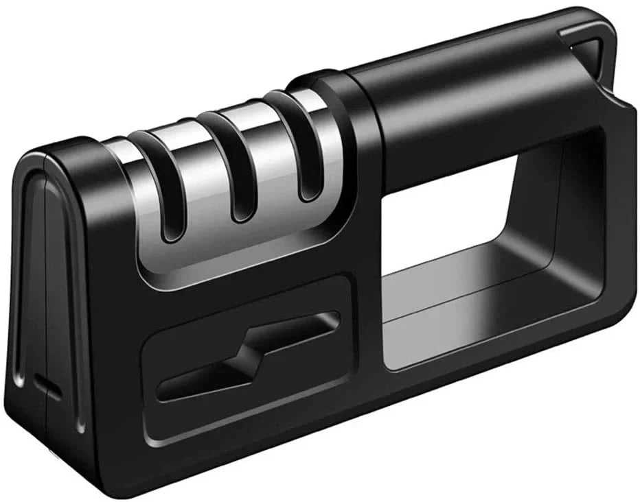 包丁研ぎ 4 in 1 包丁研ぎ器 ナイフ研ぎ はさみ研ぎ ダイヤモンド砥石 ダイヤモンドシャープナー キッチンシャープナー ダイヤモンド砥石 ナイフシャープナー 吊り穴付き 4段階（粗研ぎ/細研ぎ/仕上げ研磨/はさみ研ぎ） 切れ味向上 簡単に研磨 (w534)