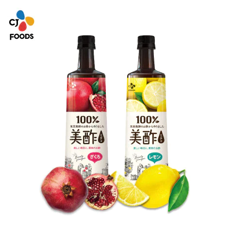 【お試し！】美酢(ミチョ)希釈式900mL 2本セット(ざくろ・レモン)　夏の水分補給に♪