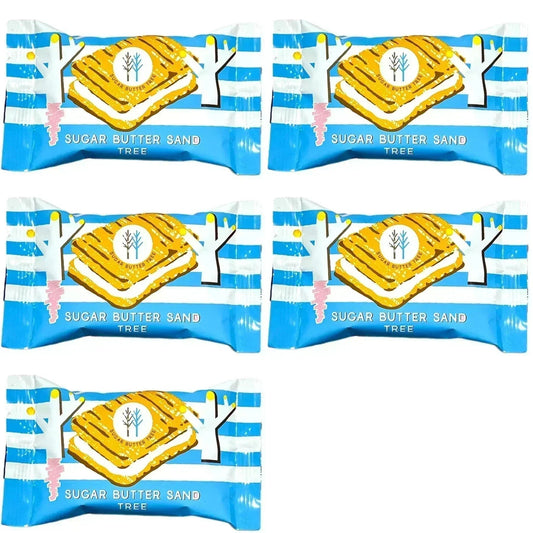 ハロウィン ハロウィーン シュガーバターサンドの木 5個入り 銀のぶどう (食品SYU5) バラ売り 人気 おすすめ スイーツ お菓子 お試し ご自宅用 シュガーバターの木 シュガーバターサンド※