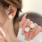 ピアス レディース  揺れる 花 人気アクセサリー