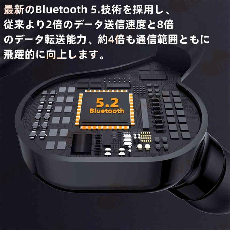 当日発送 Bluetooth ワイヤレスイヤホン 片耳 超軽量 耳掛け型 イヤホン 右耳用 ハンズフリー通話 マイク内蔵 iPhone/Android適用 s010E(グリーン)