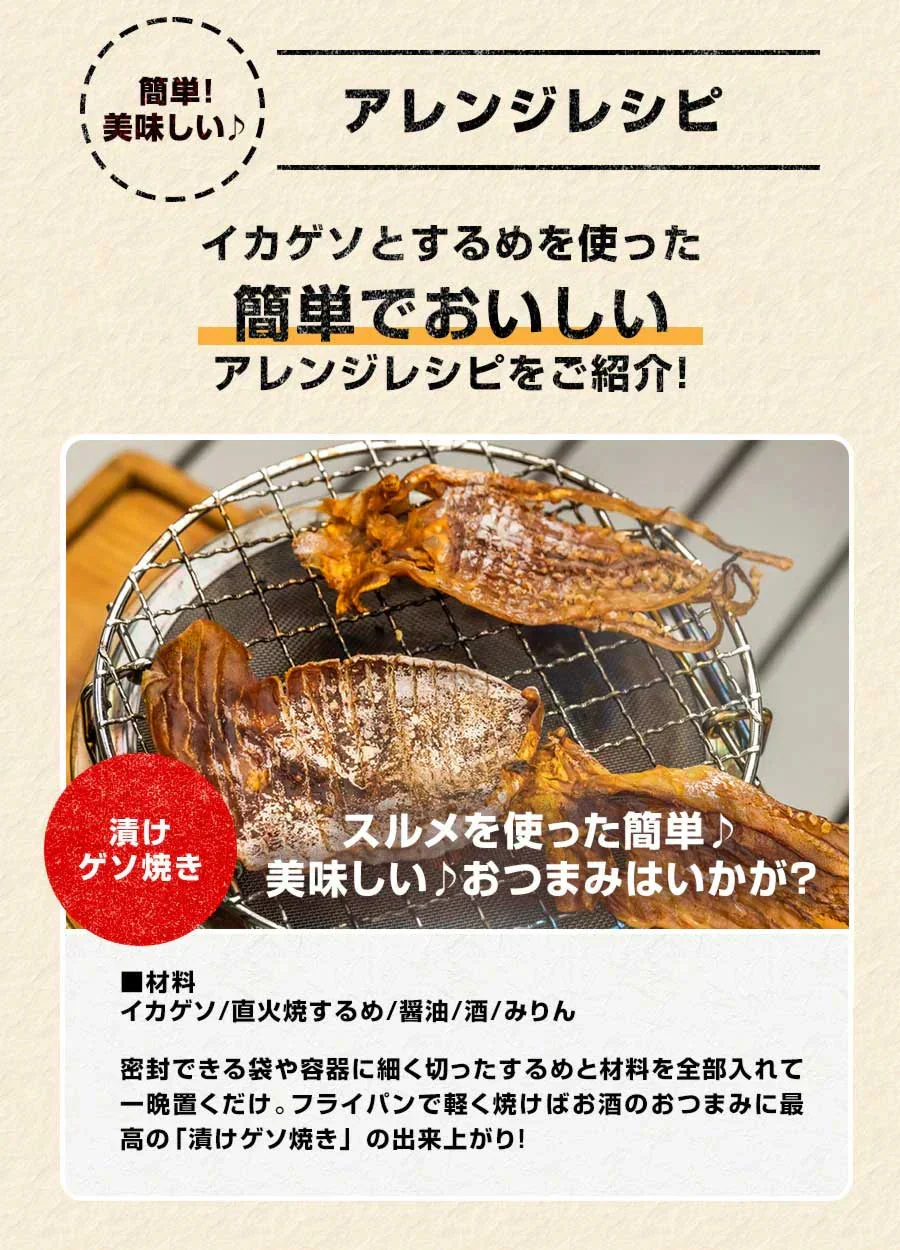 120g直火焼きするめ