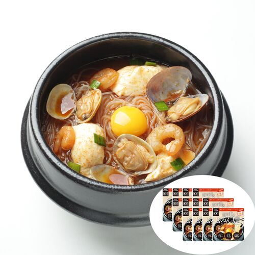 【終売】糖質0g ぷるんちゃん麺 海鮮チゲ味 12袋入