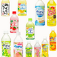 【大阪生まれミックスジュース入り】 サンガリア 乳性飲料(みっくちゅじゅーす、いちごミルク、バナナミルク、メロンミルク)と果汁飲料500ml24本