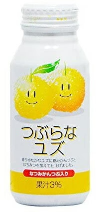 【送料無料】JAフーズ大分 つぶらなユズ 190g×30本