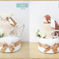 セレブに人気のベビーブランドangel dear(エンジェルディア)のブランキーおむつケーキ！かわいい動物から選べます【Ｓサイズ/ヒョウ】