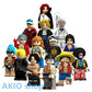ワンピースブロックおもちゃ LEGO互換品 14点セット ルフィ サンジ 組立 玩具 おもちゃ ミニフィギュア 人気 漫画 アニメキャラクター プレゼント  s036