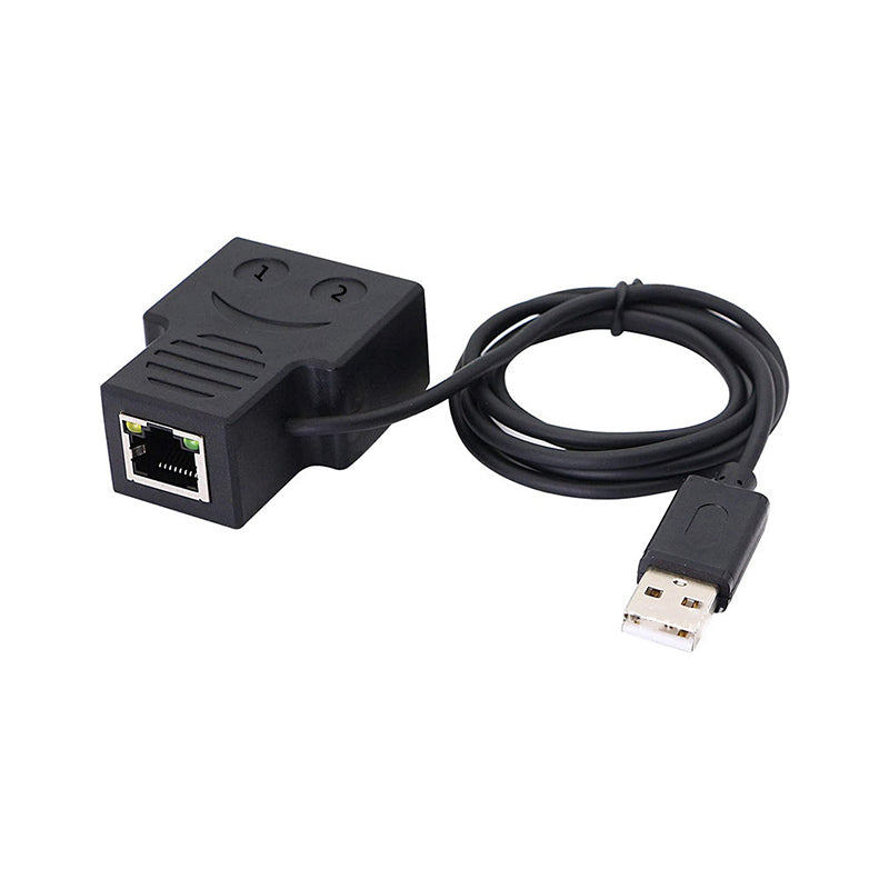 LAN分岐 100Mbps LANポート増設 拡張 アダプター RJ45  ラン中継コネクタ lanハブ2ポート ルーター ネットワークスプリッタアダプタ カテゴリー CAT5 CAT6 CAT7