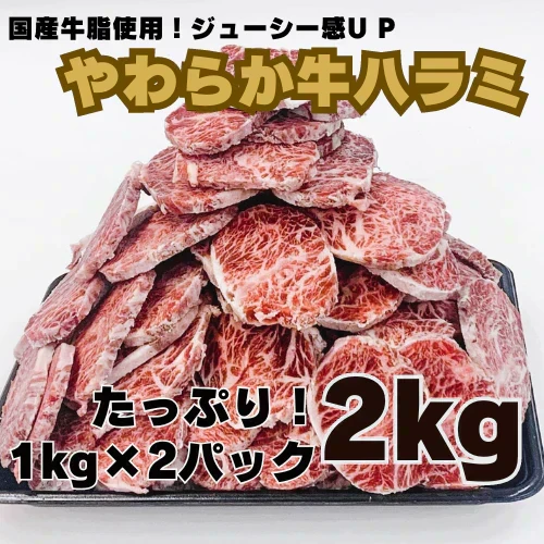 やわらか牛ハラミ2kg