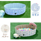 【120㎝】【レッド】プール 折りたたみ 空気入れ不要 120cm ボールプール 2way 子供用プール 水遊び 子ども 赤ちゃん プール ペット 犬 猫 室内遊び 折り畳みプール 室内プール ボール プール ボールハウス 室内 外遊び