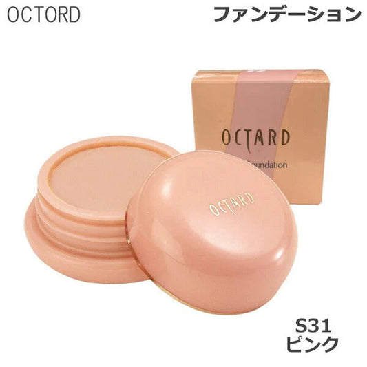 オクタード カバーファンデーション ＃S31（ピンク） 20g メイコー化粧品