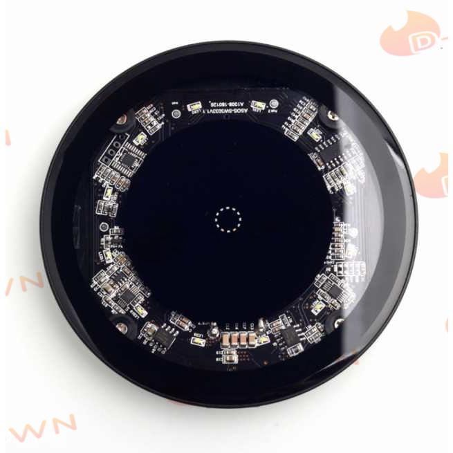 当日発送 ワイヤレス充電器 Qi認証 ガラス製 急速充電 薄型 充電 スマート かっこいい 柄 持ち運び便利 スケルトン Ｑi 超強力 新仕様 w303