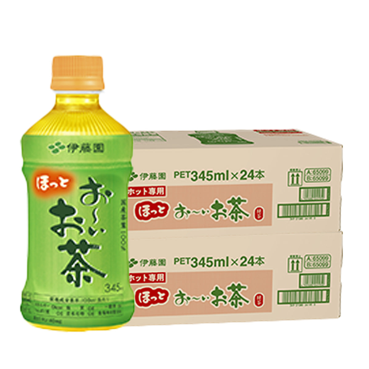 【送料無料】伊藤園 お〜いお茶 緑茶 ホットPET 345ml×48本【本州(一部地域は除く)は送料無料】