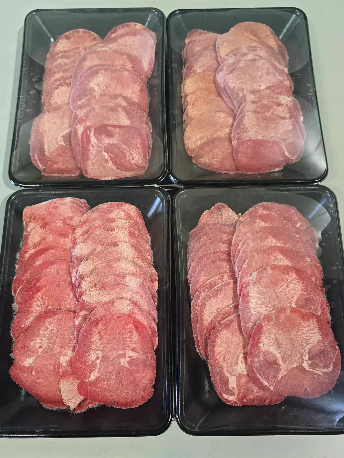 牛タンスライス　1kg(250g×4)